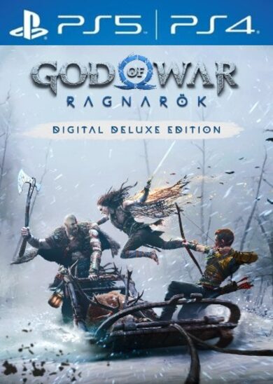 E-shop God of War Ragnarök Digital Deluxe Edition (PS4/PS5) PSN Key EUROPE