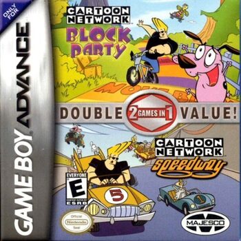 2 Games In 1: Cartoon Network Block Party & Cartoon Network Speedway Game Boy Advance