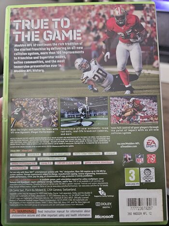 Madden NFL 12 Xbox 360