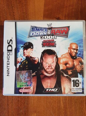 WWE SmackDown vs. Raw 2008 Nintendo DS for sale