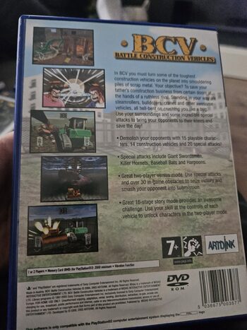 Battle Construction Vehicles PlayStation 2