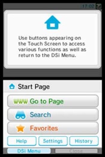 Get Nintendo DSi Browser Nintendo DS