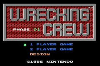 Wrecking Crew (1985) NES for sale