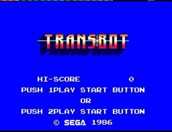 Transbot SEGA Master System