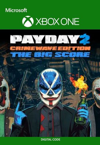 PAYDAY 2 - CRIMEWAVE EDITION - THE BIG SCORE Game Bundle XBOX LIVE Key EUROPE