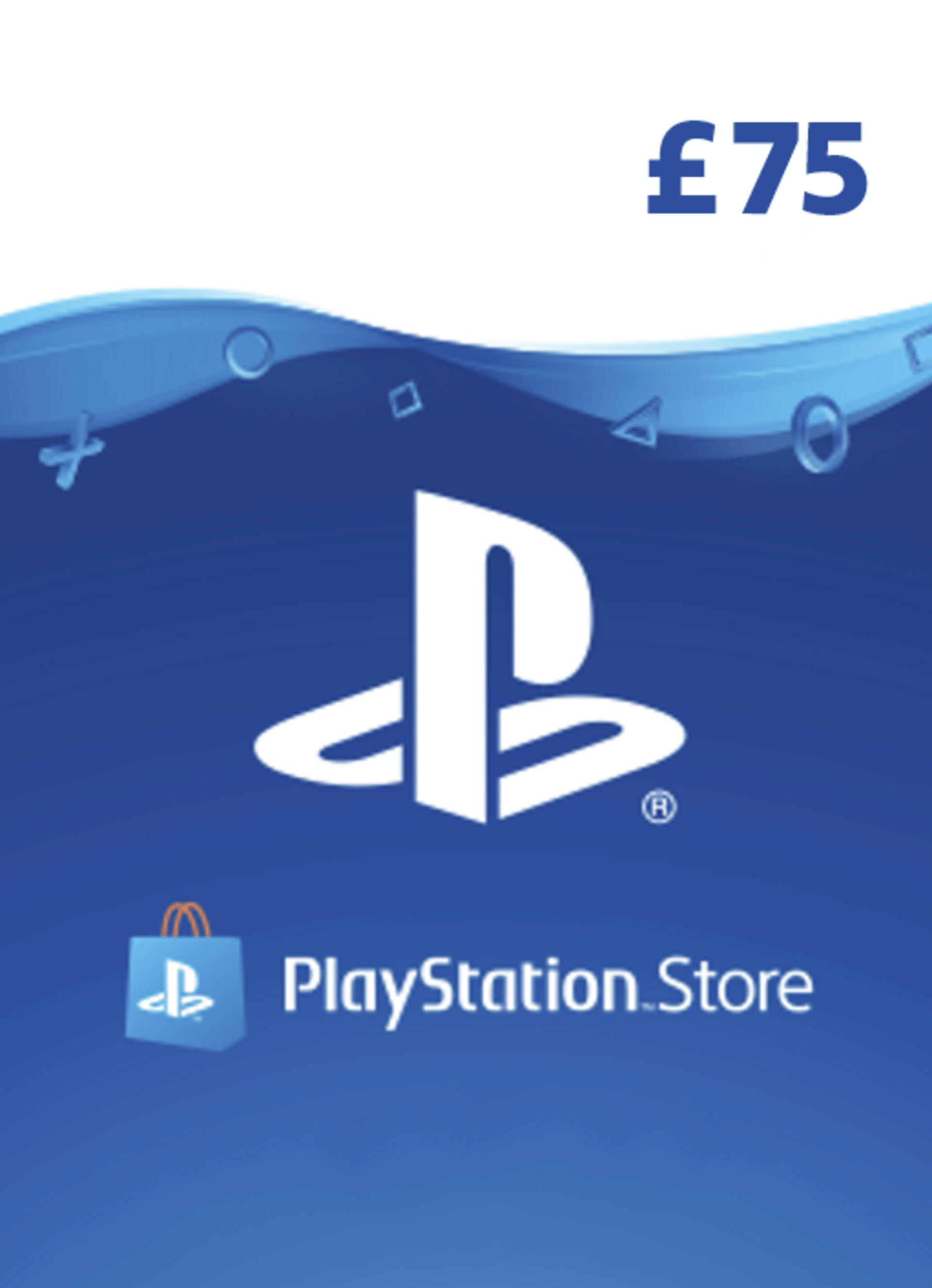 PlayStation Card 75 GBP UK Cheaper PSN card price