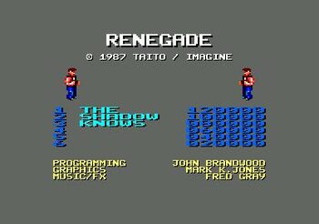 Renegade (1986) NES for sale