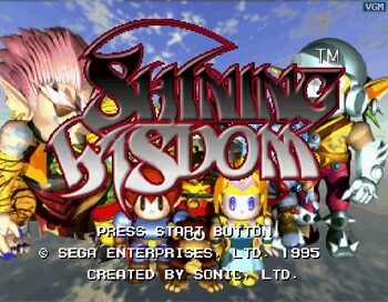 Shining Wisdom SEGA Saturn