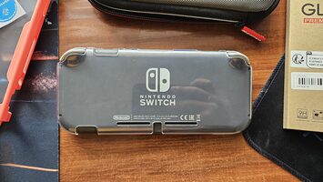 Nintendo Switch Lite, Grey, 32GB + 128GB su priedais  for sale