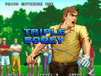 BIG TOURNAMENT GOLF Neo Geo