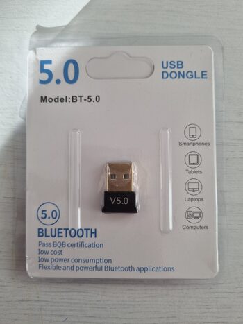 Bluetooth adapteris 5.0 versija