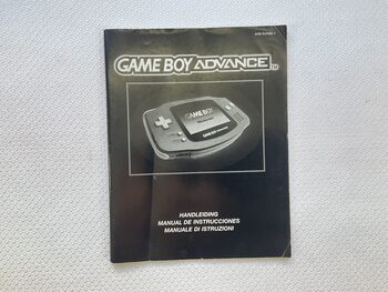 Manual Instrucion Gameboy Advance Manuales BUENA ESTADO