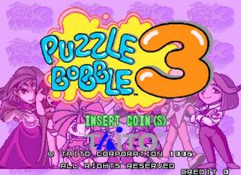 Puzzle Bobble 3 SEGA Saturn