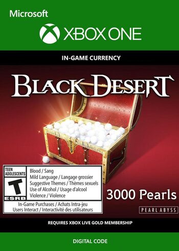Black Desert - 3,000 Pearls XBOX LIVE Key UNITED KINGDOM
