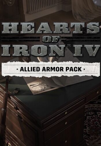 Hearts of Iron IV: Allied Armor Pack (DLC) (PC) Steam Key EUROPE