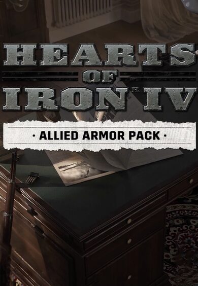 E-shop Hearts of Iron IV: Allied Armor Pack (DLC) (PC) Steam Key EUROPE