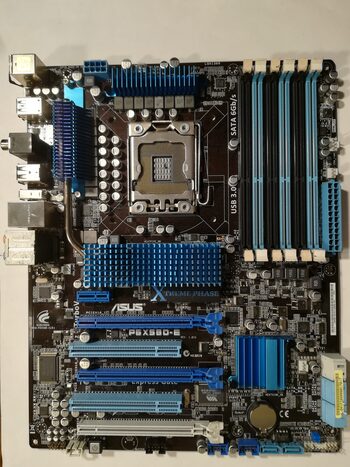 Asus P6X58D-E Intel X58 ATX DDR3 LGA1366 3 x PCI-E x16 Slots Motherboard