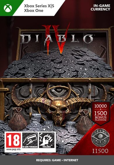 E-shop Diablo IV : 11500 Platinum (Xbox One/Series X|S) Key GLOBAL