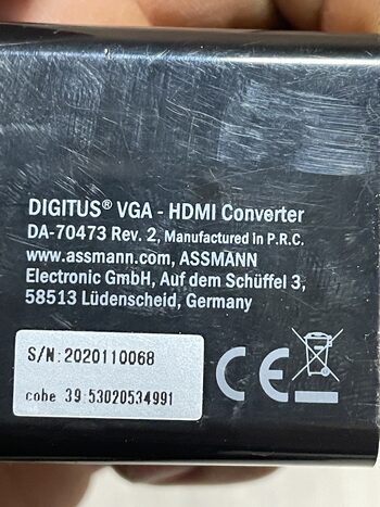 Digitus- VGA-HDMI Converter for sale