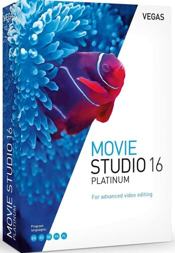 MAGIX Vegas Movie Studio 16 - Platinum Official Website Key GLOBAL