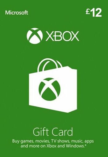 Xbox Live Gift Card 12 GBP Xbox Live Key UNITED KINGDOM