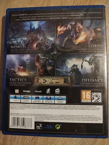 Lords of the Fallen: Limited Edition PlayStation 4