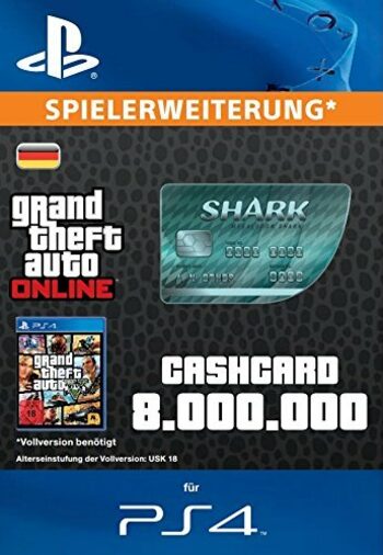 Grand Theft Auto Online: Megalodon Shark Cash Card (PS4) PSN Key GERMANY