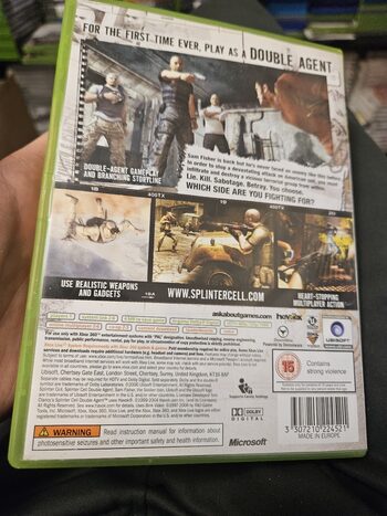 Buy Tom Clancy's Splinter Cell Double Agent Xbox 360