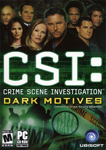 CSI: Dark Motives Nintendo DS