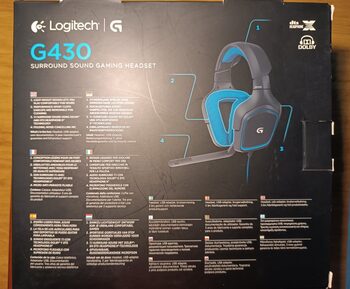 Get Auriculares gaming LOGITECH G430 (con almohadillas nuevas de cuero sintético)