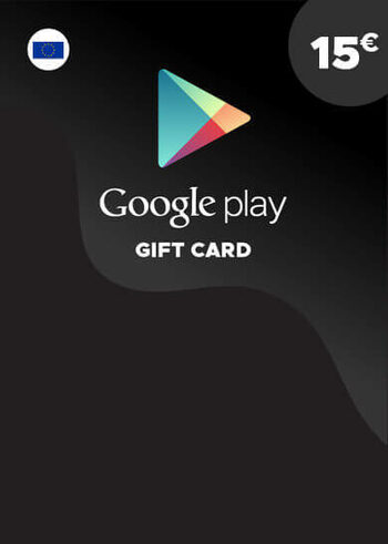 Google Play Gift Card 15 EUR Key EUROPE