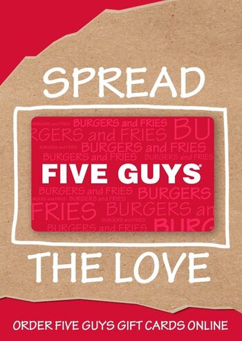 Five Guys Gift Card 50 USD Key UNITED STATES