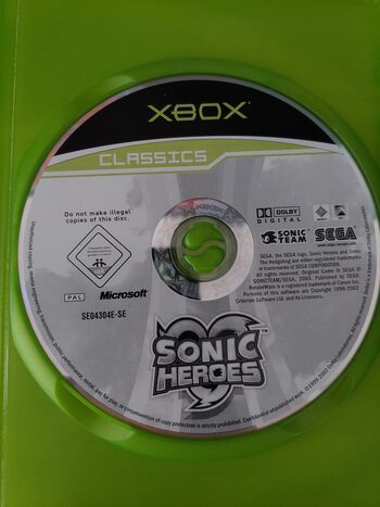 Buy Sonic Heroes Xbox