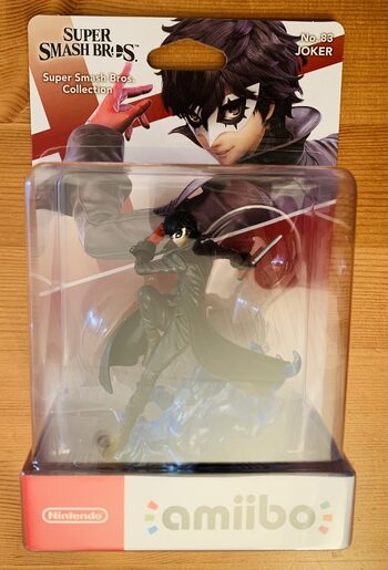 Figura Amiibo Colección Smash Bros Joker Persona 5 No.83. PRECINTADO