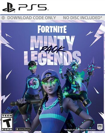 Fortnite Minty Legends Pack + 1000 V-Bucks (PS5) Clé PSN UNITED STATES