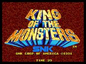 Redeem KING OF THE MONSTERS SEGA Mega Drive