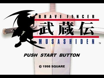 Brave Fencer Musashi PlayStation