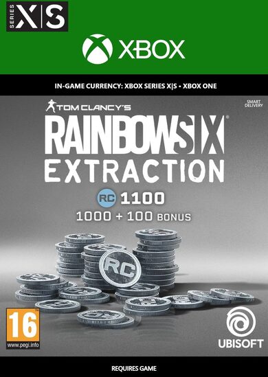 E-shop Tom Clancy's Rainbow Six Extraction: 1100 REACT Credits XBOX LIVE Key GLOBAL