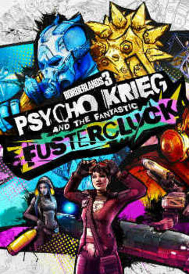 E-shop Borderlands 3: Psycho Krieg and the Fantastic Fustercluck (DLC) Steam Key EUROPE
