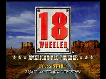 18 Wheeler: American Pro Trucker Dreamcast