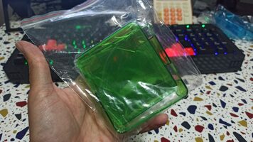 Protector Game Boy advance SP Verde transparente for sale