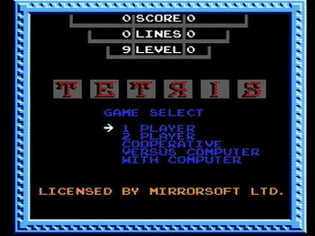 Tetris (Tengen) NES