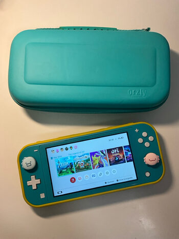 PACK: Transporting bag + silicone case with grip (for Nintendo Switch LITE)