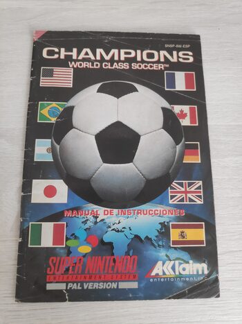 Champions World Class Soccer SNES