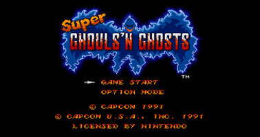 Super Ghouls'n Ghosts Nintendo Switch