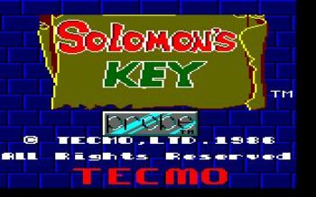 Solomon's Key (1986) NES