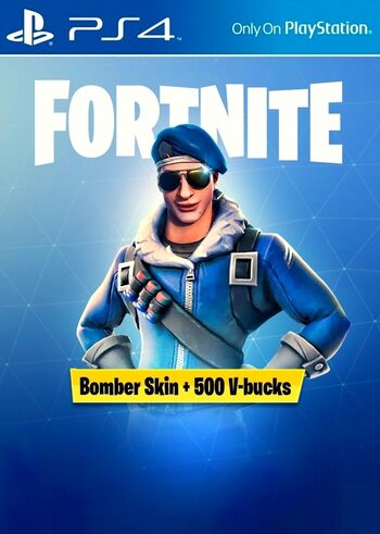 Fortnite: Bomber Pack + 500 V-Bucks (PS4) Clé PSN UNITED STATES