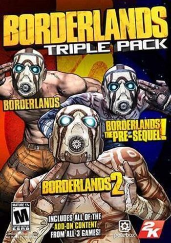 Borderlands Triple Pack (PC) Steam Key GLOBAL