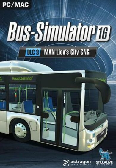 E-shop Bus Simulator 16 - MAN Lion's City CNG Pack (DLC) Steam Key GLOBAL