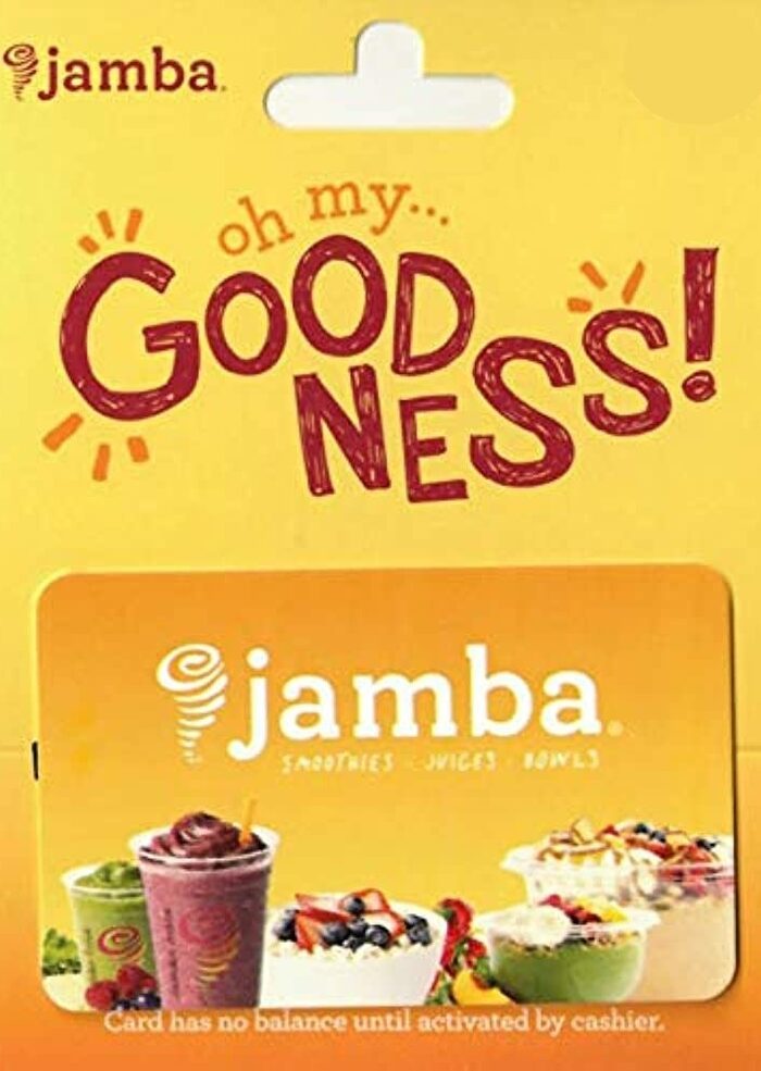 Buy Jamba Juice 50 USD gift card at a cheaper price